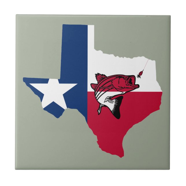 Texas Fishing Tile (Front)