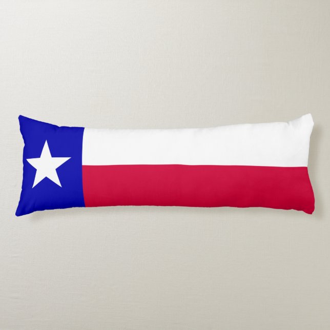 Texas Flag Body Pillow (Front)