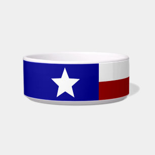 Texas flag bowl