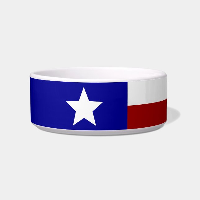 Texas flag bowl (Left)