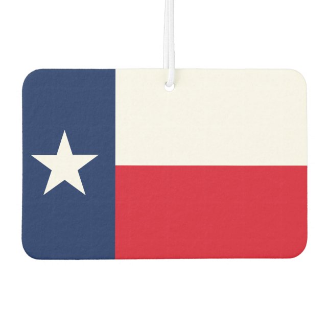 TEXAS Flag - Car Air Freshener (Front)