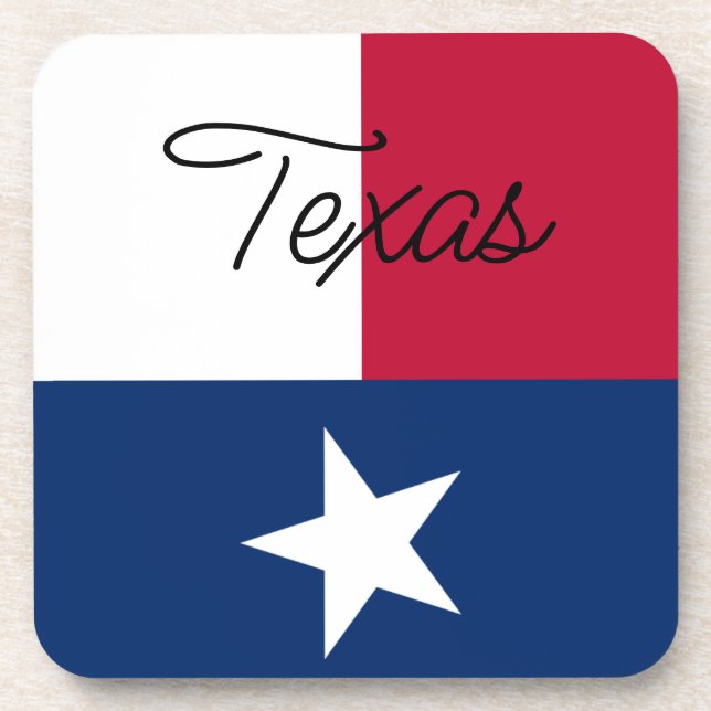 Texas flag coasters (Front)