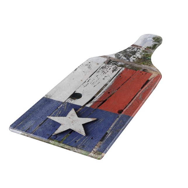 Texas Flag Cutting and Serving Board (Corner)