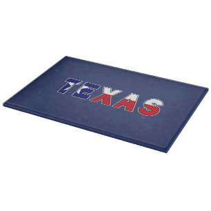 Texas Flag Cutting Board