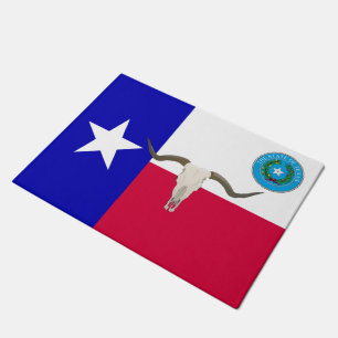 Texas flag doormat