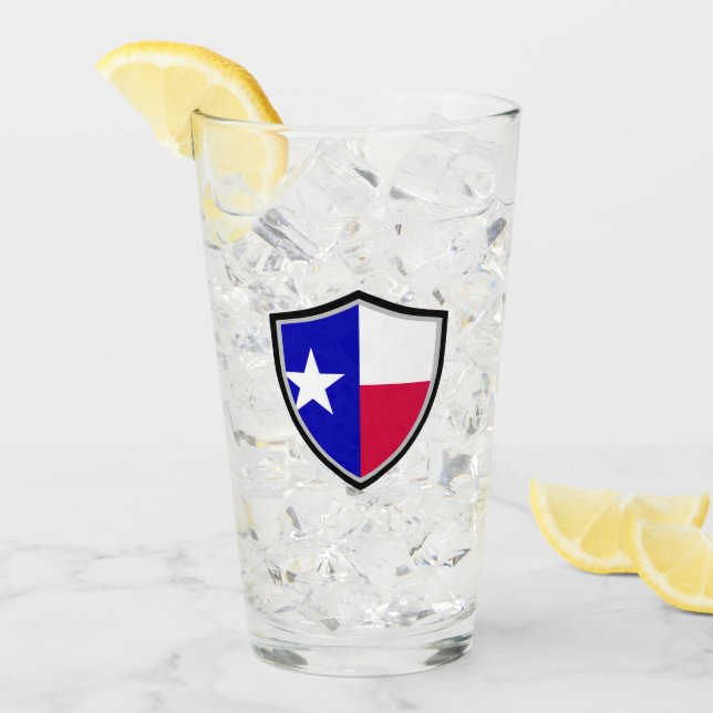 Texas flag glass (Front Ice)