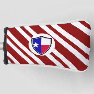 Texas flag golf head cover
