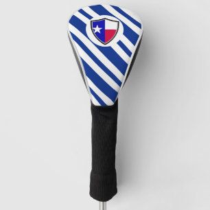 Texas flag golf head cover