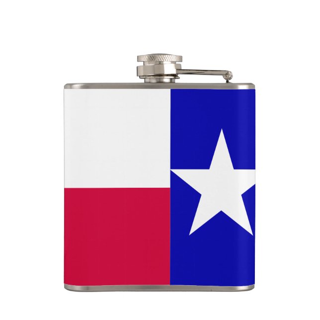 Texas Flag Hip Flask (Back)