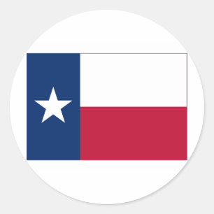 Texas FLAG International Classic Round Sticker