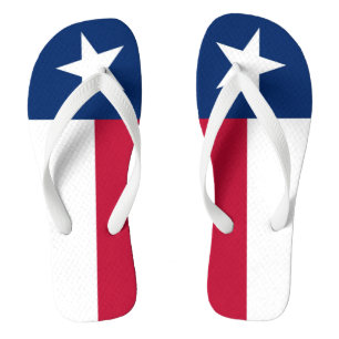 Texas flag jandals