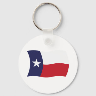 Texas Flag Keychain
