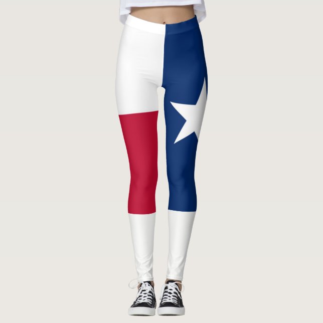 Texas flag leggings (Front)