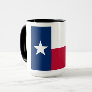 Texas Flag: Longhorns, The Texan Lone Star State Mug
