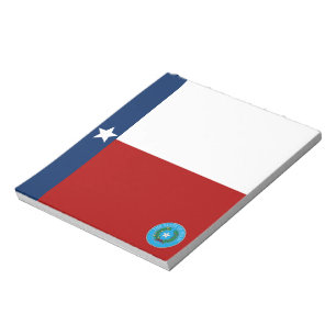 Texas flag notepad