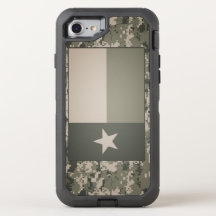 Texas Flag on Digital Camo iPhone Case