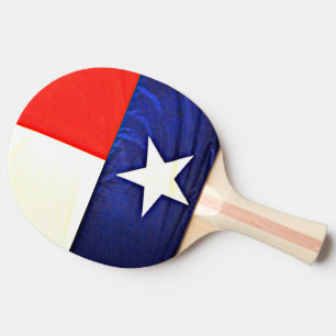 Texas Flag Ping Pong Paddle