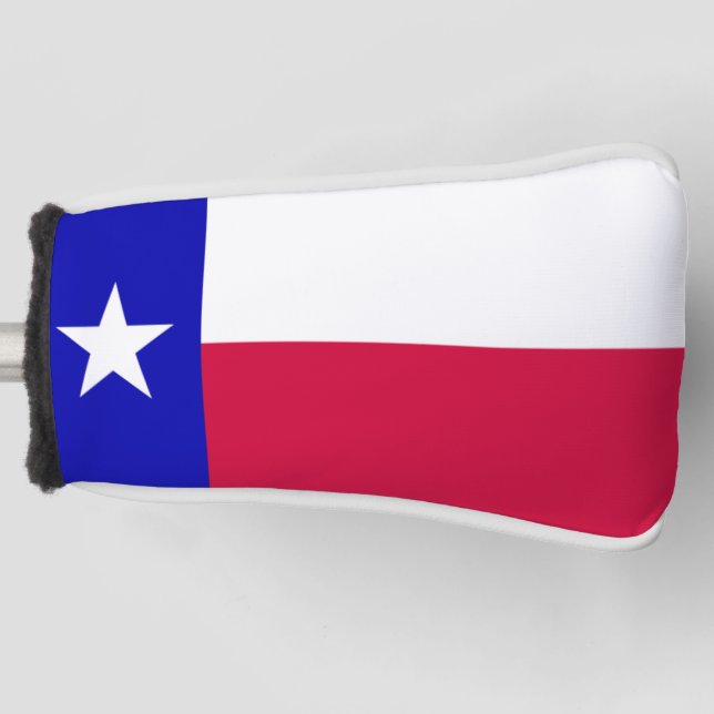 Texas Flag Putter Cover (Front)
