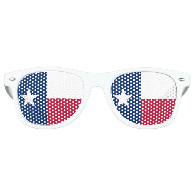Texas Flag Retro Sunglasses (Front)