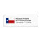 Texas Flag Return Address Label
