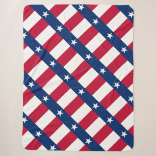 Texas flag sherpa blanket