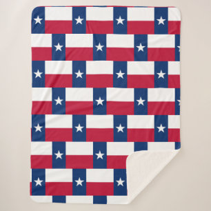 Texas flag sherpa blanket