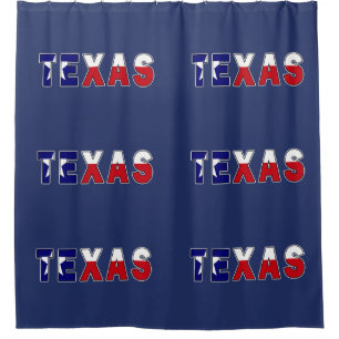 Texas Flag Shower Curtain