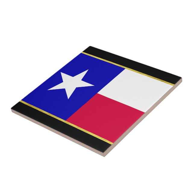 Texas flag tile (Side)