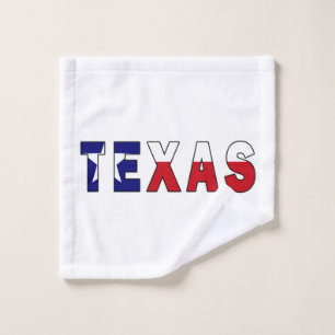 Texas Flag Wash Cloth