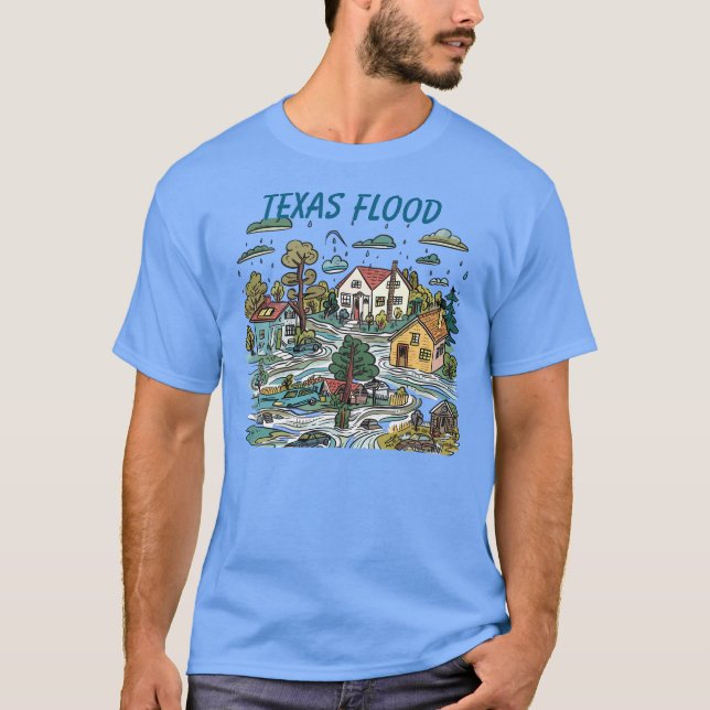 Texas Flooding T-Shirt (Front)