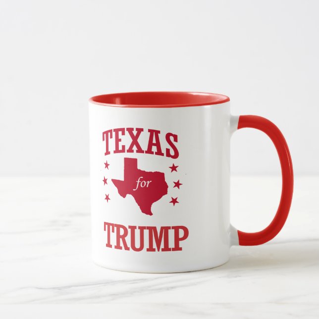 TEXAS FOR DONALD TRUMP MUG (Right)