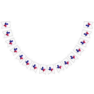 Texas Forever Flag Map