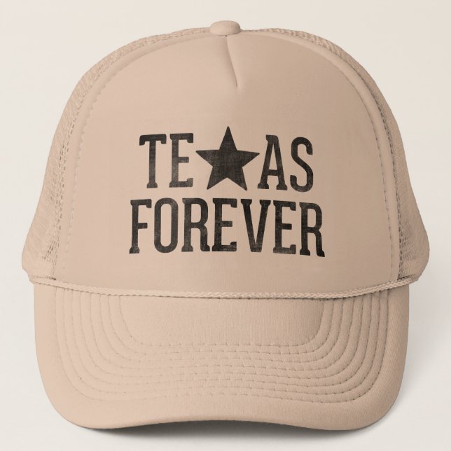 Texas Forever Trucker Hat (Front)