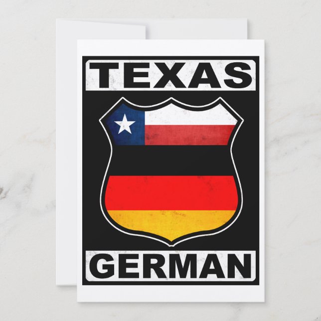 Texas German American (Front)