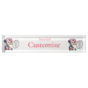Texas Girl Thunder_Cove Nameplate