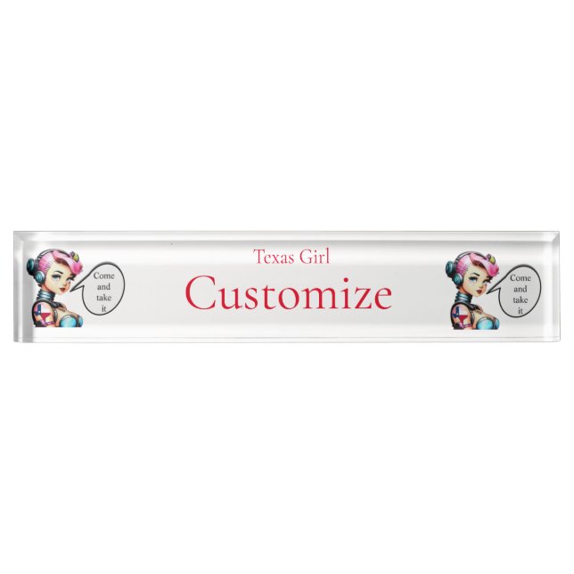 Texas Girl Thunder_Cove  Nameplate (Front)