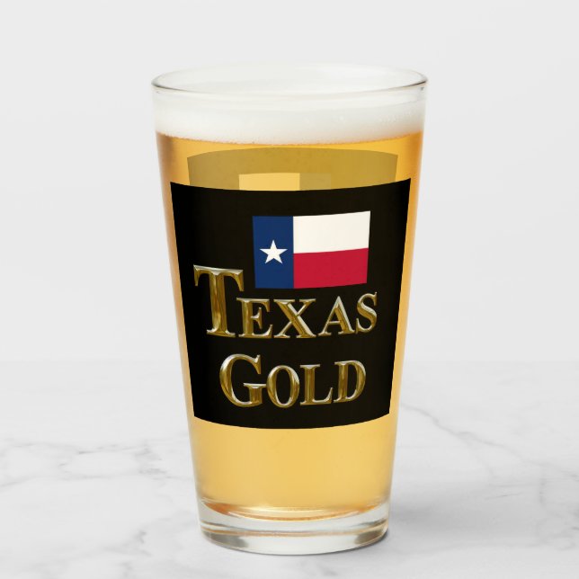 TEXAS GOLD GLASS (Front Filled)