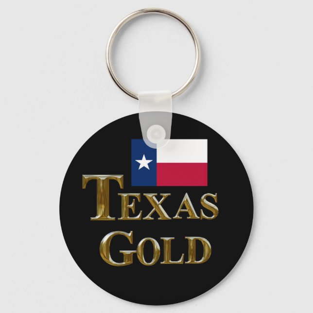 TEXAS GOLD KEY RING (Front)
