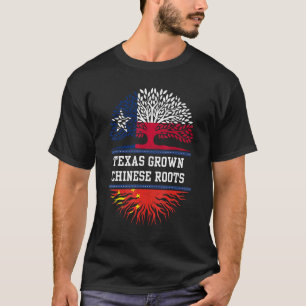 Texas Grown With Chinese Roots  China T-Shirt