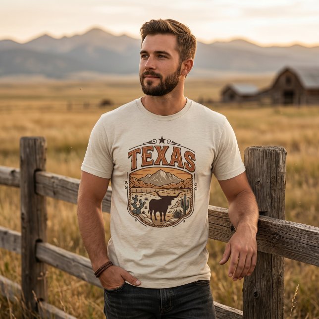 Texas Heritage Badge T-Shirt (Creator Uploaded)