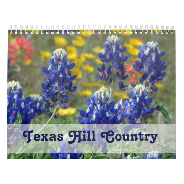 Texas Hill Country 2024 Calendar (Cover)