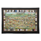 Texas Hill Country Wine Map Placemat