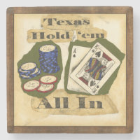 Texas Hold 'Em Hand with King and Ace