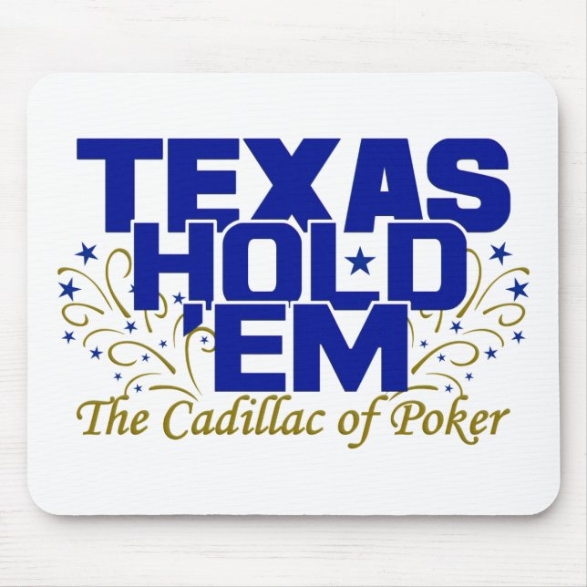 Texas Hold 'Em mousepad (Front)