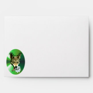 Texas Hold ‘em Red Wolf Envelope