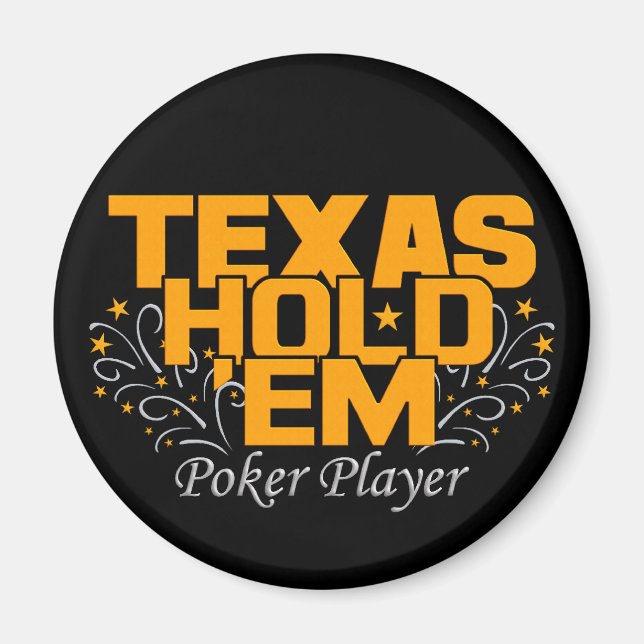 Texas Hold'Em Poker Magnet (Front)