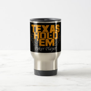 Texas Hold'Em Poker Travel Mug