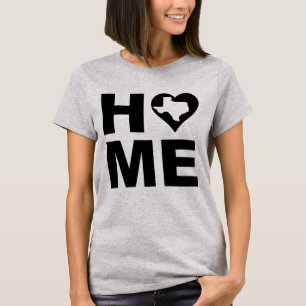 Texas Home Heart State Tees T-Shirt