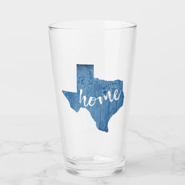 Texas Home Wood Grain Glass (Front)