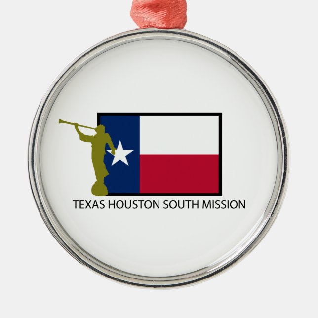 TEXAS HOUSTON SUOTH MISSION LDS CTR METAL TREE DECORATION (Front)